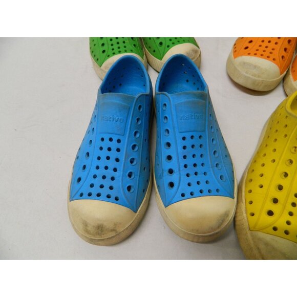 Native Jefferson Sneakers Girls Boys C12 & 13 Slip On Sneaker Water Shoes Choice - Picture 7 of 11